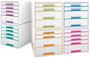 Zobrazit detail produktu - Zásuvkový box Leitz WOW - fialová / 2+2 zásuvky Obrázek Zásuvkový box Leitz WOW - fialová / 2+2 zásuvky