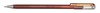 Zobrazit detail produktu - Gelové pero Pentel K 110 metalické dvoubarevné - oranžová / metalická žlutá Obrázek Gelové pero Pentel K 110 metalické dvoubarevné - oranžová / metalická žlutá
