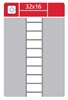 Obrázek Etikety pro termotransferové tiskárny - 32 x 16 mm / 5000 etiket na kotouči