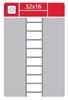 Obrázek Etikety pro termotransferové tiskárny - 32 x 16 mm / 5000 etiket na kotouči
