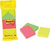 Obrázek Samolepicí bločky Post-it - 51 mm x 38 mm / 3 x 100 lístků neon