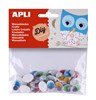 Zobrazit detail produktu - APLI samolepicí očíčka - barevná / 40 ks Obrázek APLI samolepicí očíčka - barevná / 40 ks