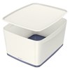 Obrázek Organizační box MyBox - s víkem L / bílá