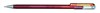 Zobrazit detail produktu - Gelové pero Pentel K 110 metalické dvoubarevné - oranžová / metalická žlutá Obrázek Gelové pero Pentel K 110 metalické dvoubarevné - oranžová / metalická žlutá