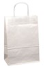 Zobrazit detail produktu - Tašky papírové kroucená ucha - bílá / 260 x 110 x 345 mm Obrázek Tašky papírové kroucená ucha - bílá / 260 x 110 x 345 mm
