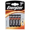 Obrázek Baterie Energizer alkalické - baterie mikrotužka AAA / 4 ks