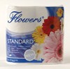 Obrázek Flowers Standard toaletní papír šedý 1-vrstvý 1ks