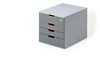 Zobrazit detail produktu - Zásuvkový box VARICOLOR® SAFE - 4 zásuvky + zámek / šedá Obrázek Zásuvkový box VARICOLOR® SAFE - 4 zásuvky + zámek / šedá