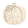Zobrazit detail produktu - Dřevěné výřezy - dýně Halloween / 7 x 7 cm Obrázek Dřevěné výřezy - dýně Halloween / 7 x 7 cm