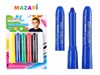 Zobrazit detail produktu - Barvy na obličej - standardní barvy / 6 ks Obrázek Barvy na obličej - standardní barvy / 6 ks