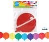 Zobrazit detail produktu - Girlanda papírová - 4 m / balónky Obrázek Girlanda papírová - 4 m / balónky