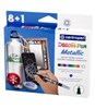 Zobrazit detail produktu - Centropen Decorpen 2737 Metalic sada 8+1 Obrázek Centropen Decorpen 2737 Metalic sada 8+1