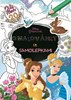 Obrázek Omalovánky se samolepkami A4 - Disney Princezny