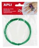 Obrázek Modelovací drát APLI zelený / šířka 1,5mm / délka 5m