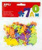 Obrázek Pěnovka APLI zvířátka / mix velikostí a barev / 100 ks