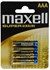 Obrázek Baterie Maxell AAA Super Alkaline / 4ks